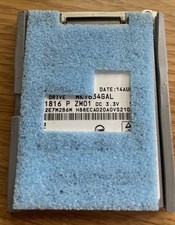 Hard Drive Apple iPod Classic 7th generation - Toshiba MK1634GAL,  160GB HDD ZIF