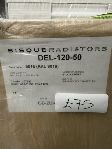 Bisque radiators del 120 - bisque,