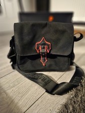 black And Red Trapstar Messenger Bag Good Condition.  