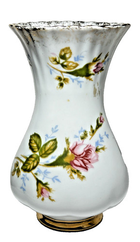 Chodziez vase white blue green - blue,