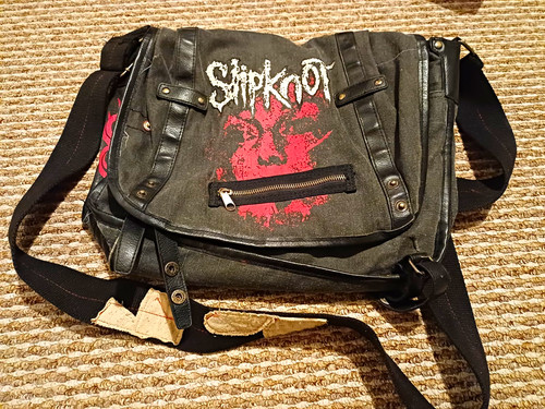 Slipknot black canvas - black,
