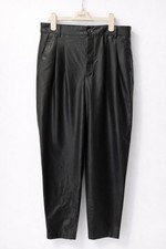 Zara Black Faux Leather