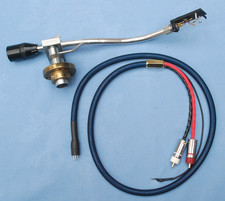 ORTOFON TONE ARM AS212 VINTAGE DENON HEAD & CABLE NO CARTRIDGE/STYLUS LE8 / P+P