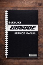 SUZUKI GS500E WORKSHOP SERVICE