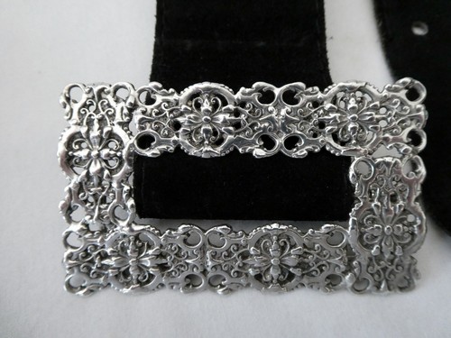 Antique solid silver - antique, buckle