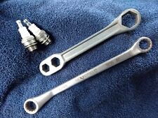 2 Mountfield Spanners - 13mm & 9/16AF + M3020 + NGK BM6A Spark Plugs - Free P&P