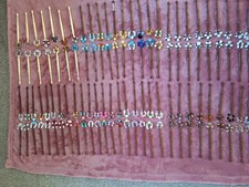 Lacemaking Bobbins Assorted Patterns