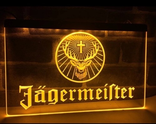 Jagermeister led neon light - jagermeister,