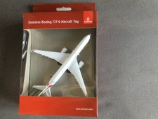 Daron RT9905 Emirates Boeing 777-9 Single Die Cast Toy Plane - Creased Box