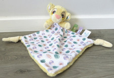 DISNEY BABY RAINBOW LION KING SIMBA GOLDEN COMFORTER BLANKET SOFT TOY EXCELLENT