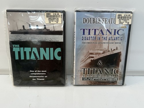 Sealed titanic dvds - 2x,