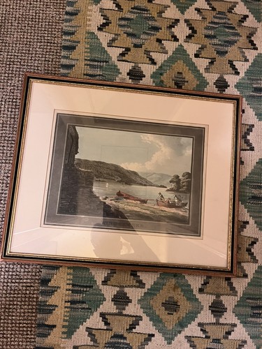 Antique colour print - colour, of
