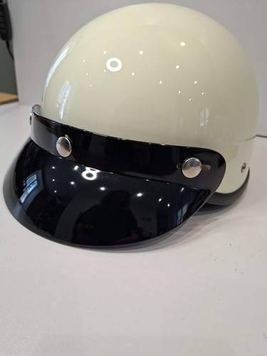 Motorcycle helmet retro - helmet, half