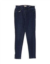 JOULES Womens Skinny Jeans UK 12 Medium W30 L29 Navy Blue Cotton CQ73