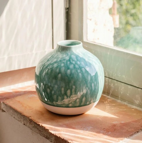 French handmade vase from jars - french,