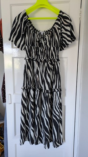 Next black and white crepe