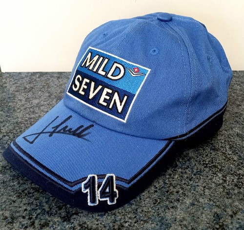 Jarno trulli signed cap - trulli,