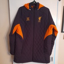 Liverpool Football Club Standard Warrior PURPLE AND ORANGE Padded Coat Size Xl