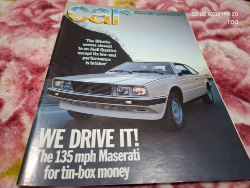 Car magazine march 1982 - march,