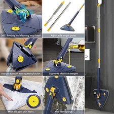 Cleaning Triangle Mop Water