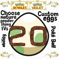 20 Custom Egg Choose How You