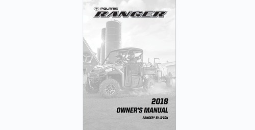 2018 polaris ranger ion - ranger, ev
