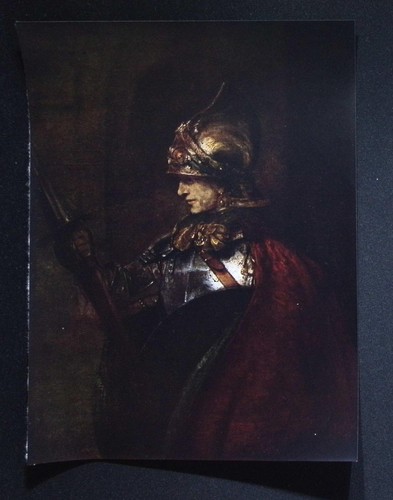 Man armour rembrandt - man,
