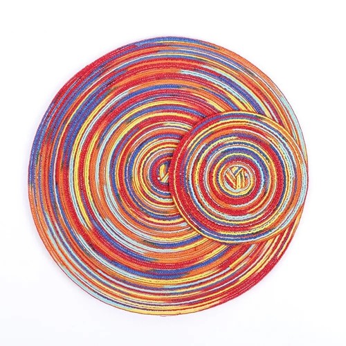 Table place mats - mats, round