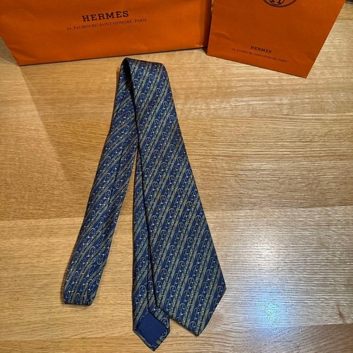 Hermes tie 100 silk rope - silk,