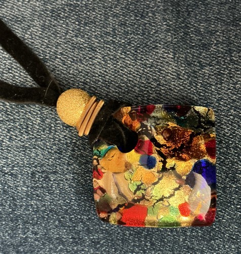 New murano glass pendant - glass, with