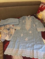 Khaadi Women 3 Pc Embroidered