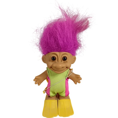 Russ troll doll vintage - russ, pink