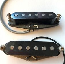 Pair of Vintage Fender Gray Bobbin Original 1970’s Stratocaster Pickups (2)