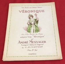 Antique Popular Opera Series Veronique Piano Sheet Music Chappell 1926
