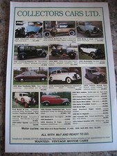 COLLECTORS CARS LTD