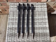 Carp Spirit 15” Blax Power Point Banksticks Used Carp Fishing Gear 