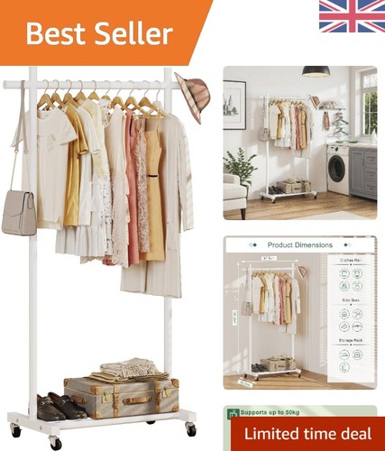 Sturdy metal clothing rack - metal,