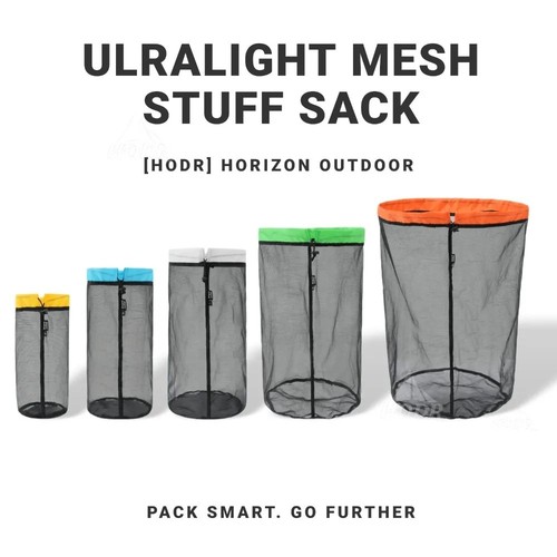 Mesh storage bag - mesh, drawstring