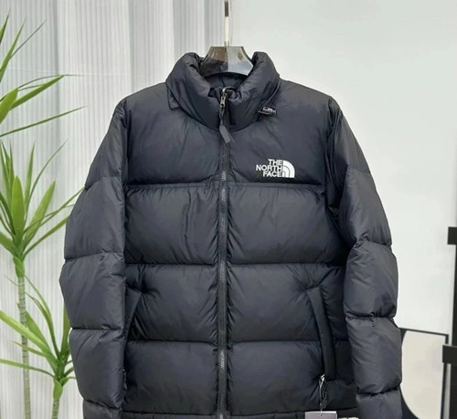 North face logo puffer - logo, men