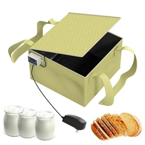With heating pad bread - pad, proofer