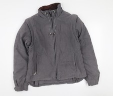 KYRA.K Men's Grey L Puffer Jacket 42in Nylon Down Winter Coat