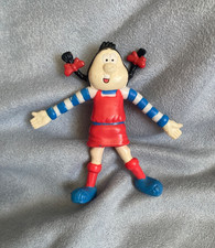 Vintage 1995 THE DANDY Beryl The Peril Plastic Bendy Action Figure- DC Thomson