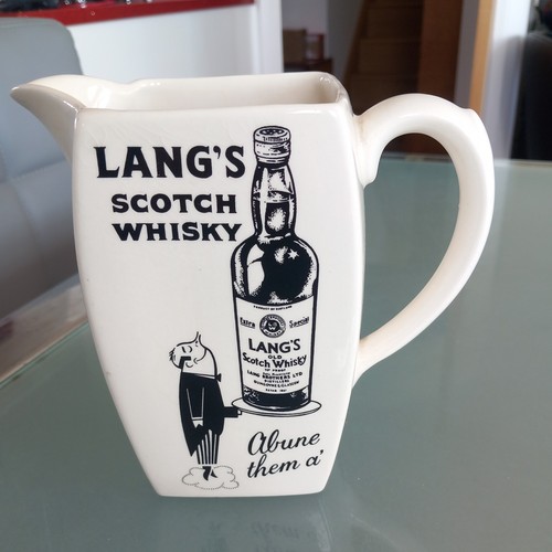 Rare lang scotch whisky - rare, jug