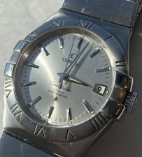 Omega Steel 35mm Constellation Double Eagle, Automatic Chronometer Caliber 2500