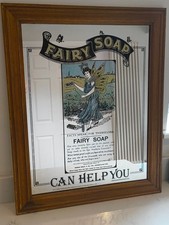 Fairy Soap Newcastle vintage  mirror Fantastic Condition