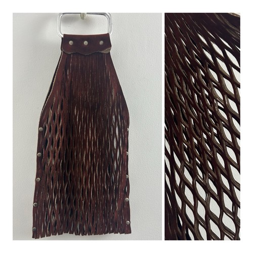 Vintage late 1960s brown - 1960s, suede