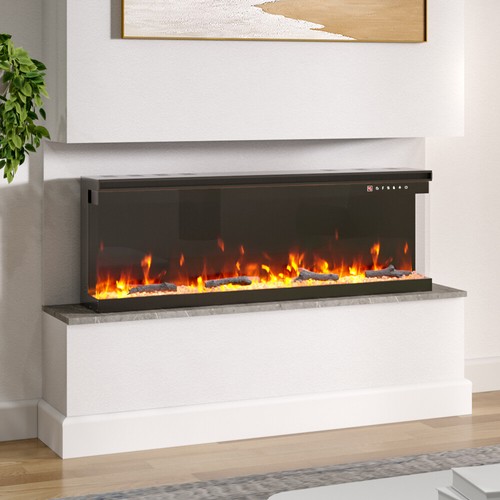 Electric fireplace 12 led - fireplace,