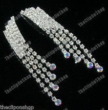 CLIP ON diamante CRYSTAL