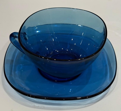 Vintage vereco cup saucer - ,