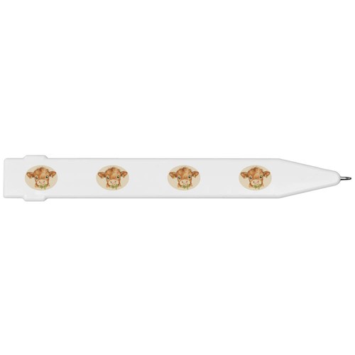 Highland cow flower flat - 'highland, flower'